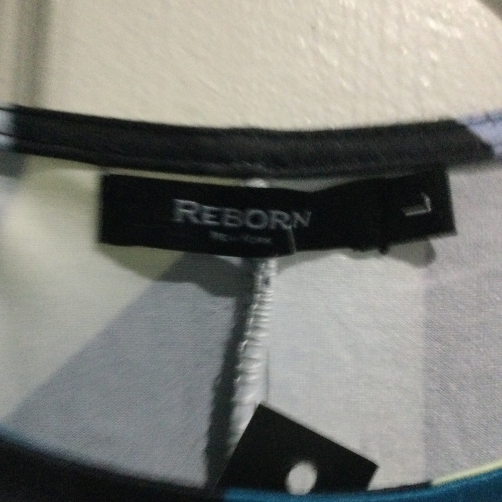 BNWT Reborn New York Geometric Maxi Dress - Picture 2 of 4